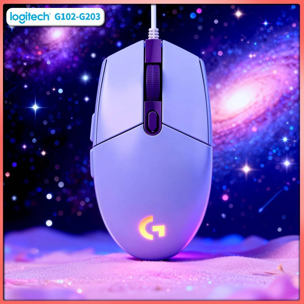 Logitech Mouse G203 - Logitech G203 Wired RGB Gaming Mouse