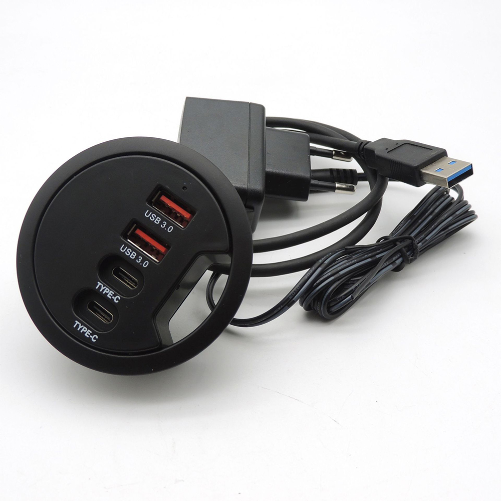Desk Setup Hub - USB Để Bàn Hub USB3.0 HUB