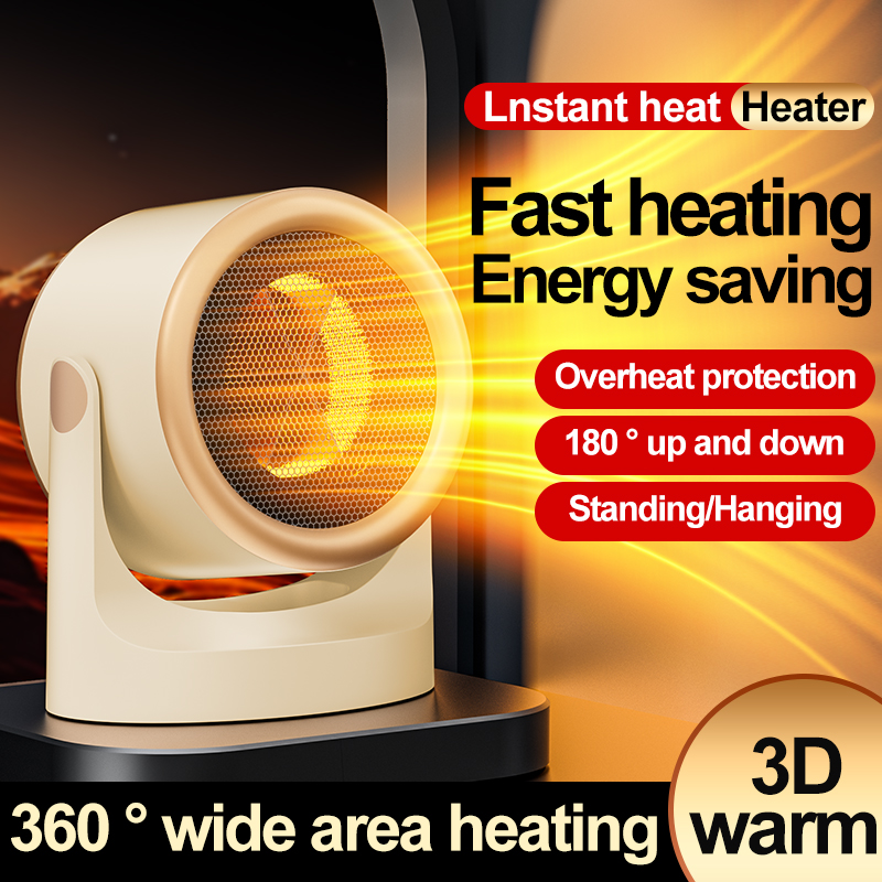 Desk Setup Gear - Desktop Heater Dormitory Mini Quick Heating