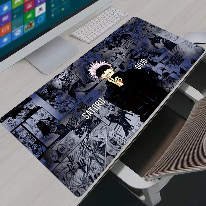 Desk Setup Carpet - Mouse Pad Cool Anime Jujutsu Kaisen
