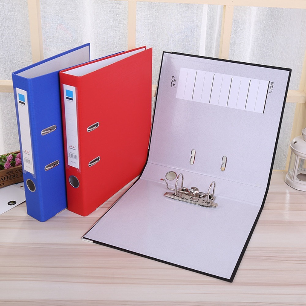 Ring Binder Box - Portable 2 Ring Lever Arch File