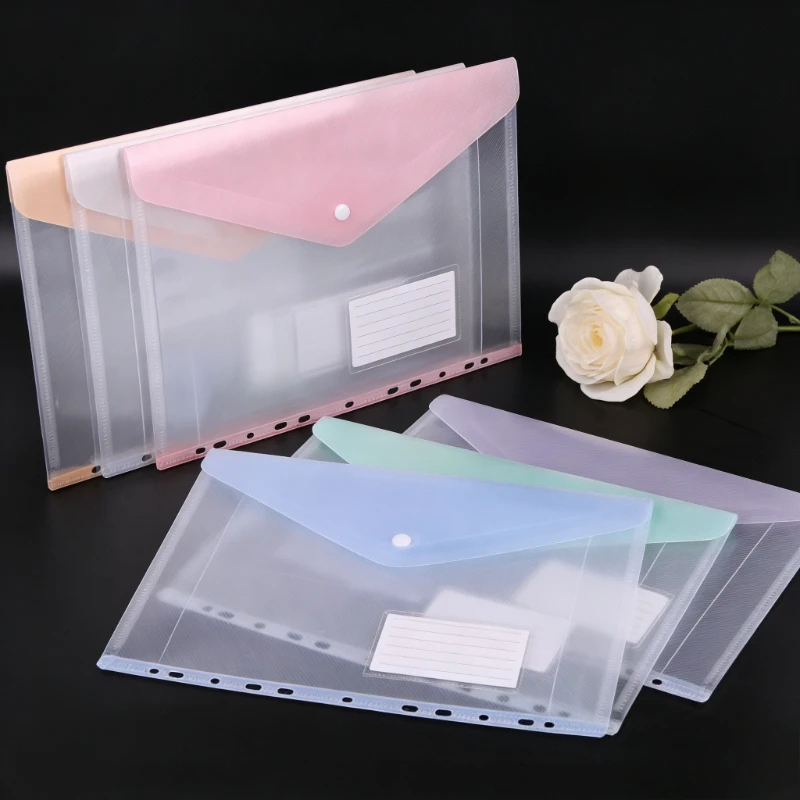 Ring Binder Box - 6Expandable Binder Pocket-11A Hole, for 2/3/4