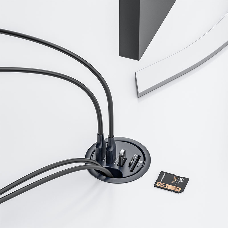 Desk Setup Hub - HUB USB 3.0 Gắn Trong Máy
