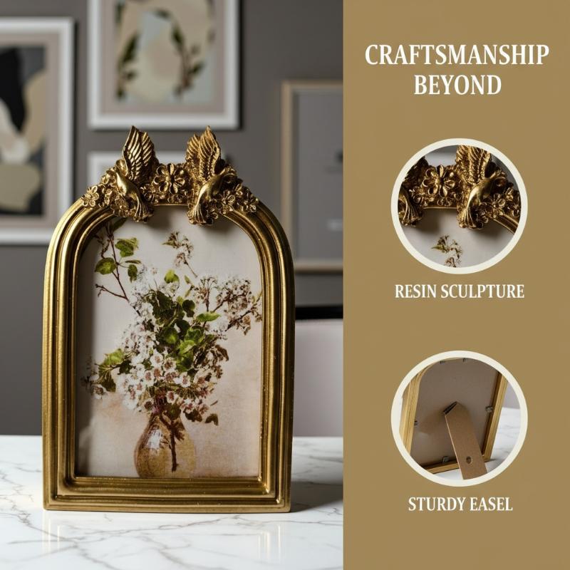 Desk Setup Retro - For Desk Wall Decoration Oval Photo