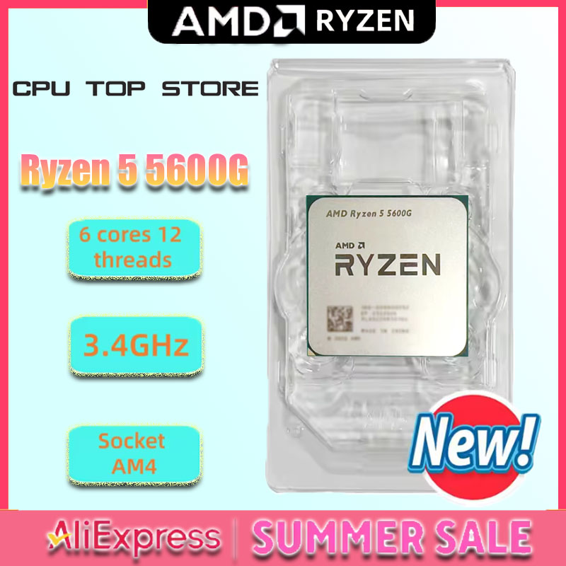 Amd Cpu Ryzen 5 - AMD Ryzen 5 5600G 6C/12T 4.4GHz