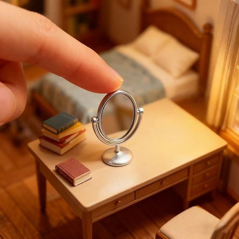 1Pcs Miniature Retro Mirror Dr - đánh giá và giá Desk Setup Retro