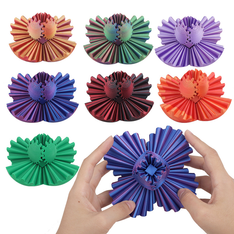 3D Printed Gear Ball Spin Deco - đánh giá và giá Desk Setup Gear