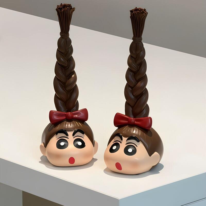 Kawaii Crayon Shin Chan Long B - đánh giá và giá Desk Setup Kawaii