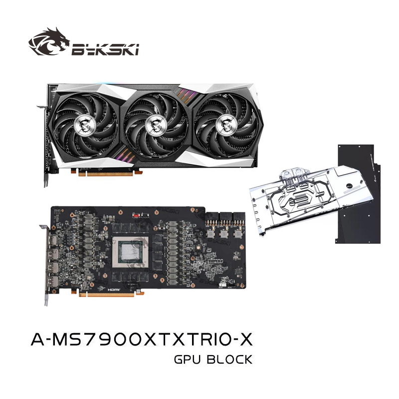 Bykski A-MS7900XTXTRIO-X Water - đánh giá và giá Amd Vga Rx 7900 Xtx