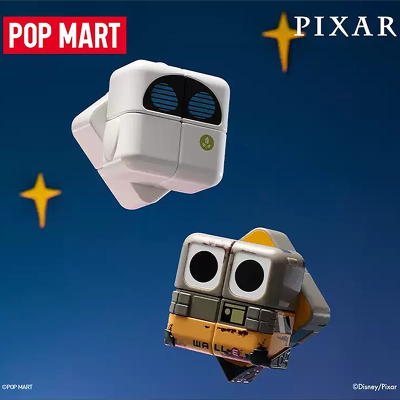 POP MART PIXAR POP CUBE CUBIEC - đánh giá và giá Desk Setup Kawaii