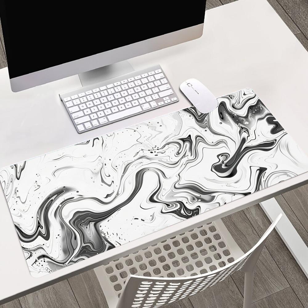 Abstract Fluid Non Slip Rubber - đánh giá và giá Desk Setup For Work