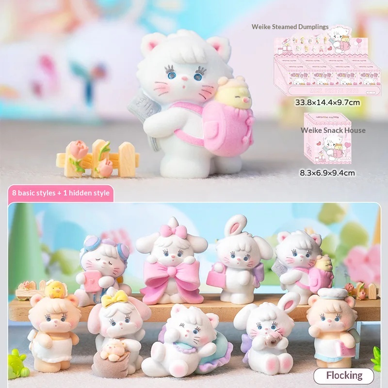 Hot 8pcs/Set MIKKO Petite Pet  - đánh giá và giá Desk Setup Kawaii