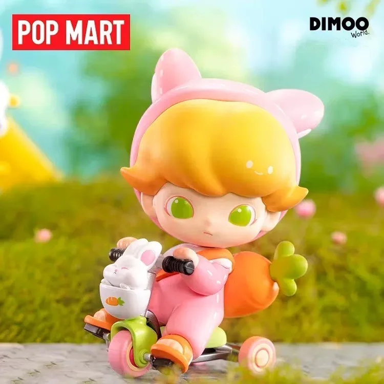 Popmart Dimoo Pet Vacation Ser - đánh giá và giá Desk Setup Kawaii