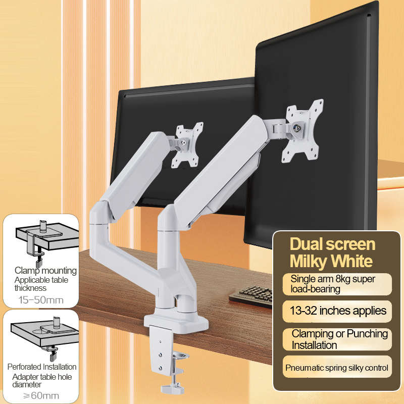 VESA 100x100mm Height Adjustab - đánh giá và giá Desk Setup Monitor Arm