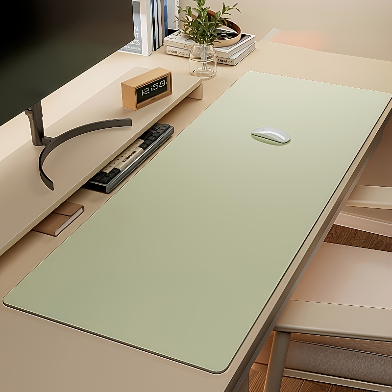 1PCS Large PU Leather Mouse Ma - đánh giá và giá Desk Setup Carpet