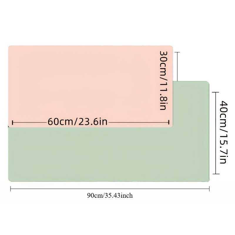 1PCS Large PU Leather Mouse Ma - đánh giá và giá Desk Setup Carpet