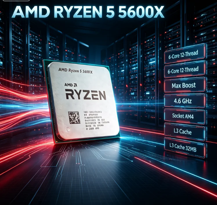 AMD Ryzen 5 5600X Unlocked Des - đánh giá và giá Amd Cpu Ryzen 5