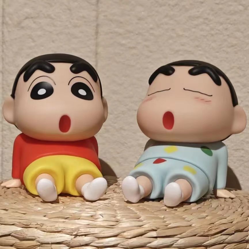 Crayon Shin-Chan Figures toy P - đánh giá và giá Desk Setup Kawaii