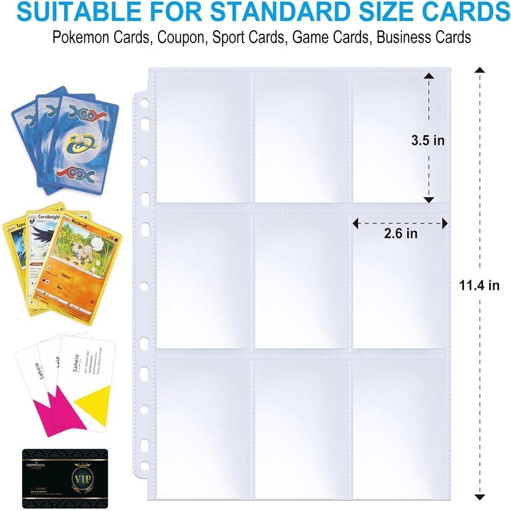 50 Sheets 9 Pocket Single Side - đánh giá và giá Ring Binder Box