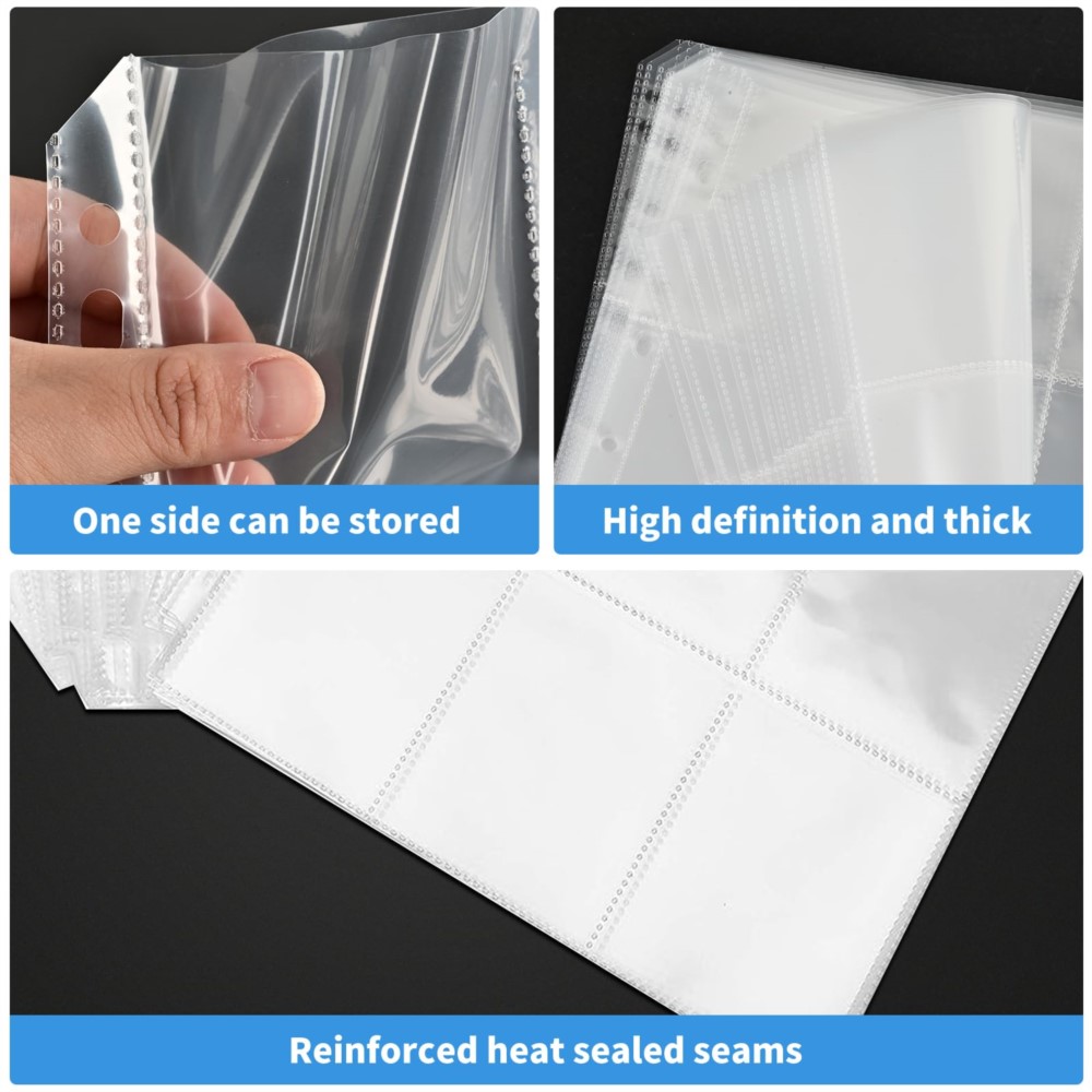 50 Sheets 9 Pocket Single Side - đánh giá và giá Ring Binder Box