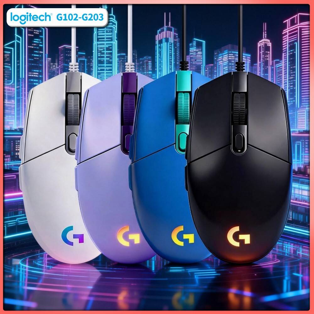 Logitech G203 Prodigy RGB Gami - đánh giá và giá Logitech Mouse G203
