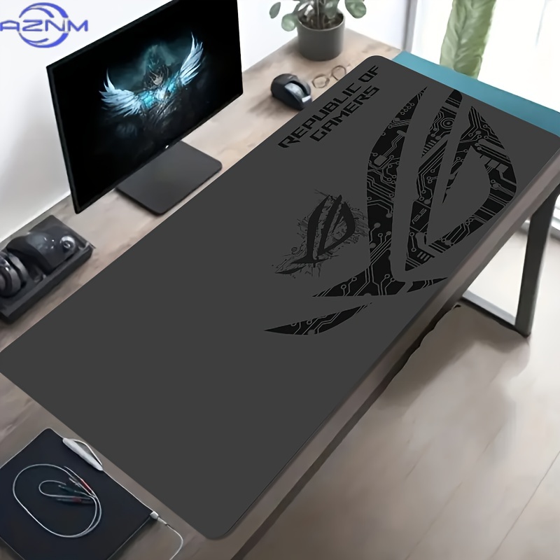 1pc Large Gaming Mouse Pad ROG - đánh giá và giá Desk Setup Gear