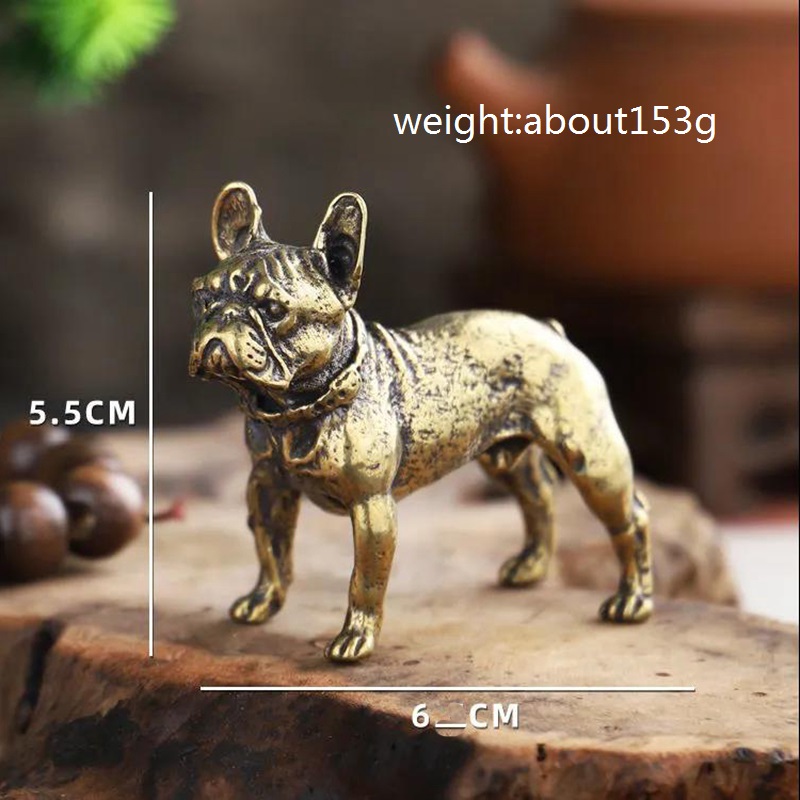 Đồng Bàn Đồ Trang Trí Bulldog  - đánh giá và giá Desk Setup Retro