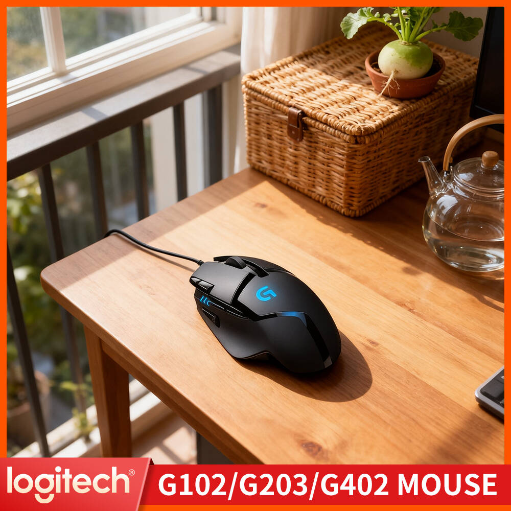 Logitech G402 Wired Mouse 500  - đánh giá và giá Logitech Mouse G203
