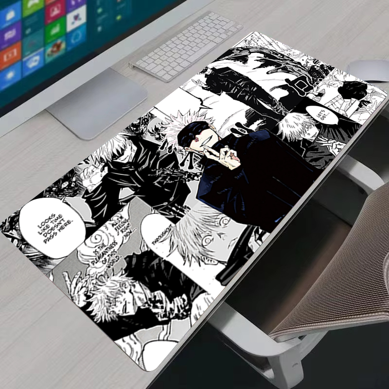 Mouse Pad Cool Anime Jujutsu K - đánh giá và giá Desk Setup Carpet