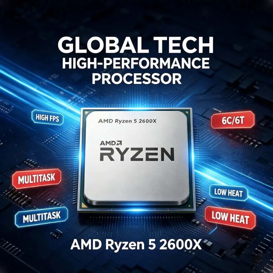 AMD Ryzen 5 2600X 6-Core 12-Th - đánh giá và giá Amd Cpu Ryzen 5