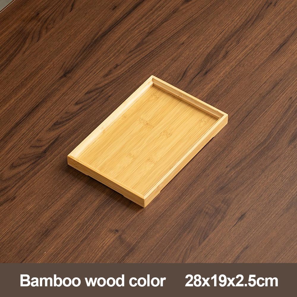 Decorate Tray Natural Bamboo B - đánh giá và giá Desk Setup Retro