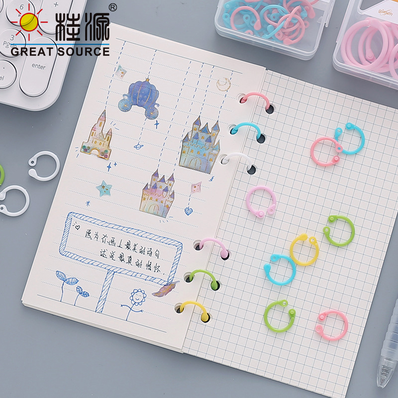 Makeasy Colorful Ring Binder 1 - đánh giá và giá Ring Binder Box