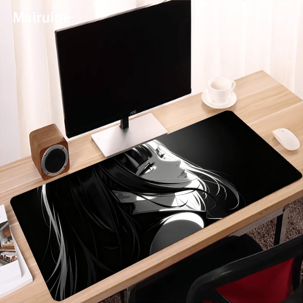 Dark Anime Girl Mouse Pad Desk - đánh giá và giá Desk Setup For Work