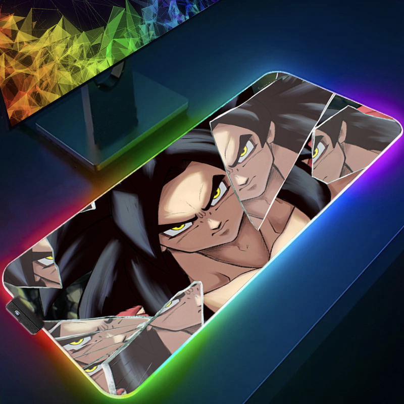 LED Mouse pad Dragon Ball Comp - đánh giá và giá Desk Setup Carpet