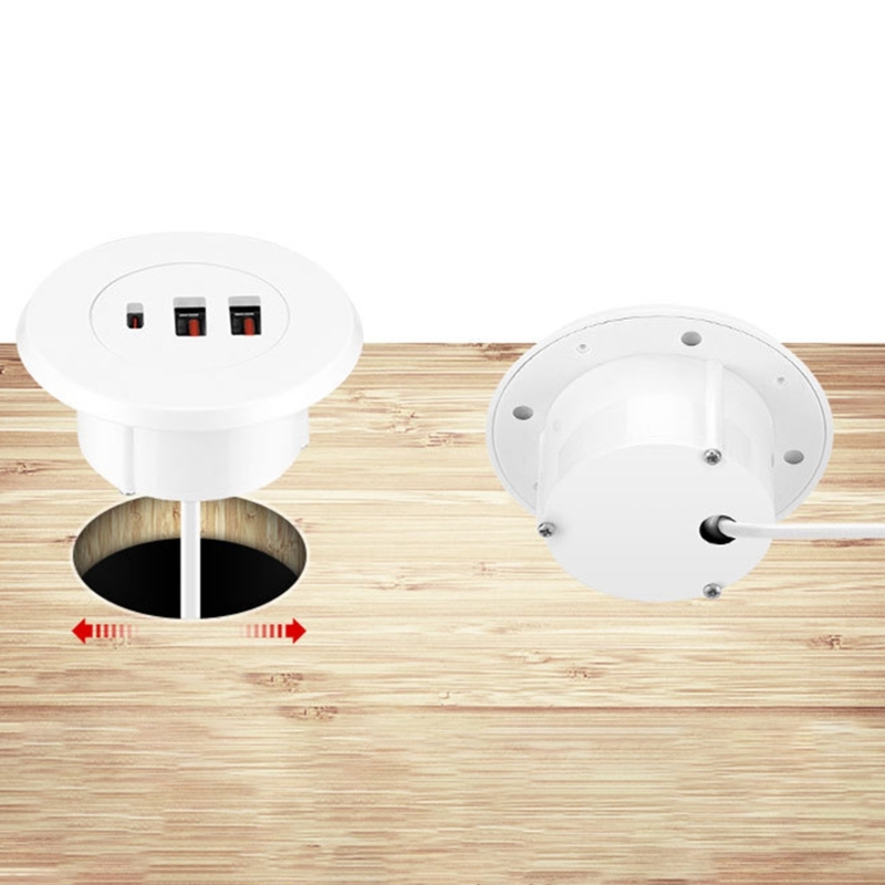 Embedded USB Type C Charging S - đánh giá và giá Desk Setup Hub
