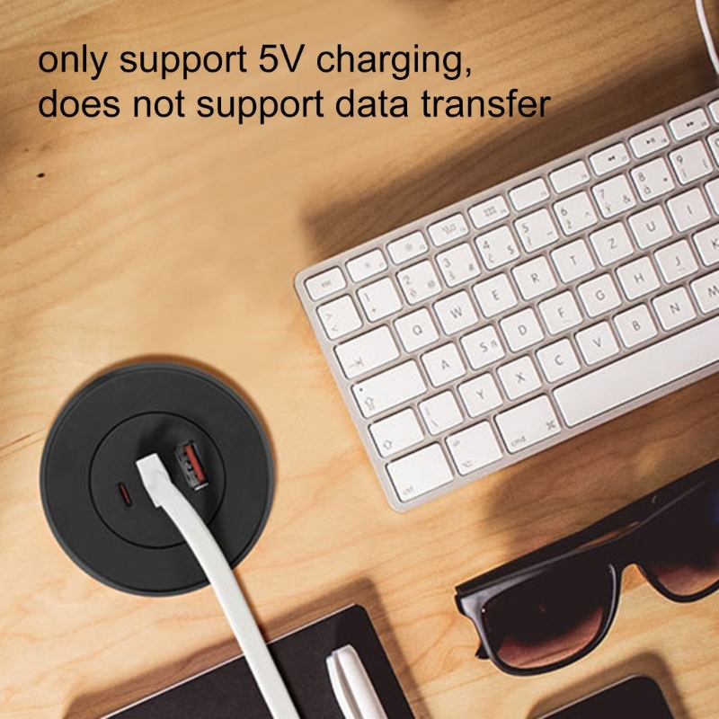 Embedded USB Type C Charging S - đánh giá và giá Desk Setup Hub