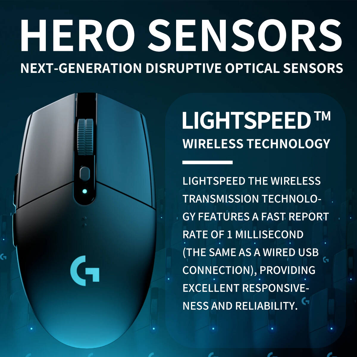 Logitech G304 Wireless Mouse L - đánh giá và giá Logitech Mouse G203