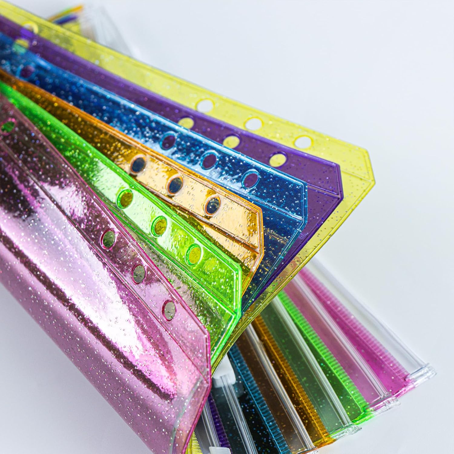 New A5/A6 Zipper Pockets 6 Col - đánh giá và giá Ring Binder Box