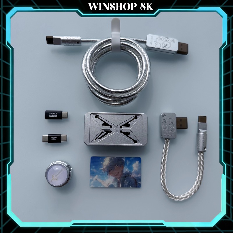 WINSHOP Esports HUB Dual-In 4- - đánh giá và giá Desk Setup Hub