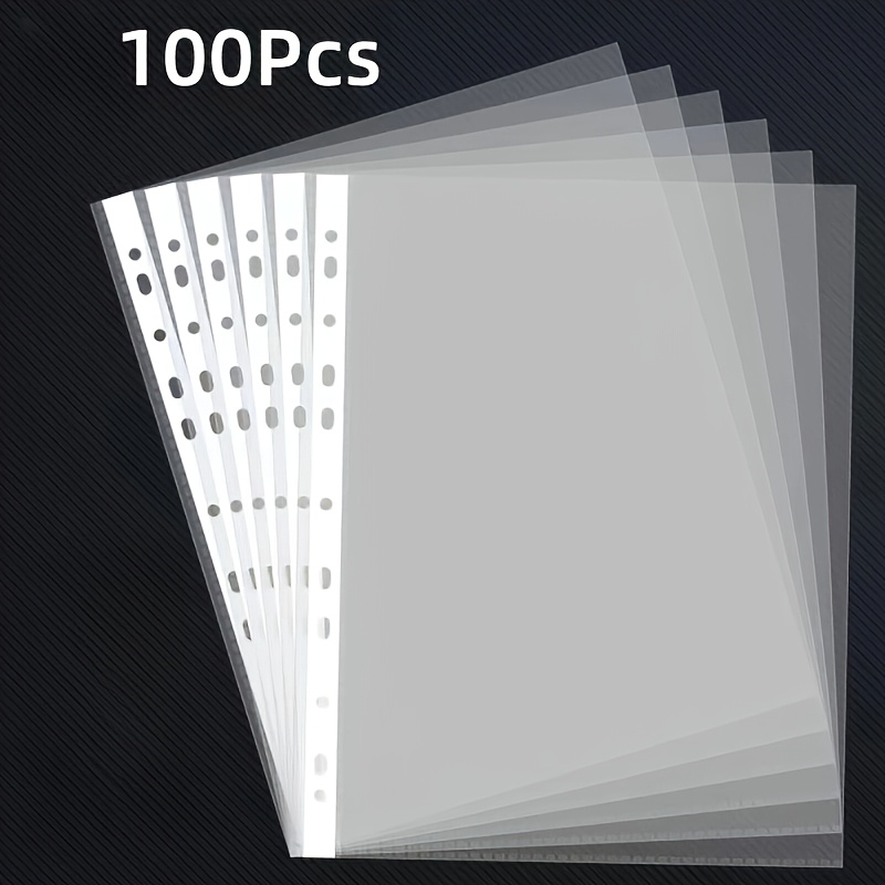 50/100pcs Clear A4 Plastic Fil - đánh giá và giá Ring Binder Box