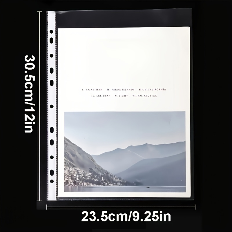 50/100pcs Clear A4 Plastic Fil - đánh giá và giá Ring Binder Box