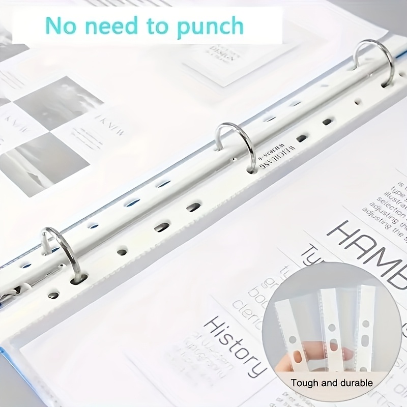 50/100pcs Clear A4 Plastic Fil - đánh giá và giá Ring Binder Box