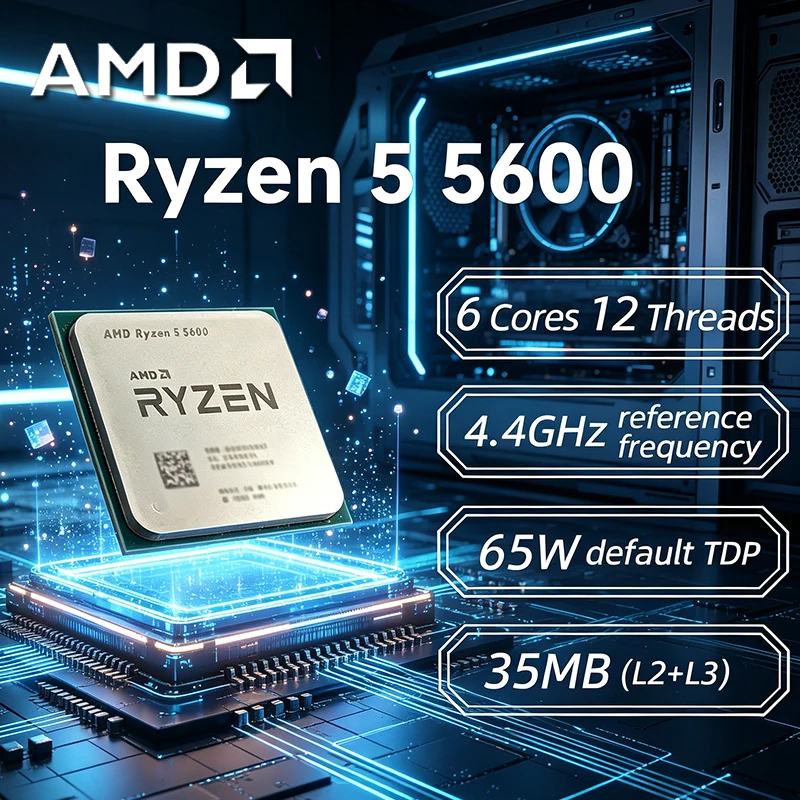 2026 New AMD Ryzen 5 R5 5600 3 - đánh giá và giá Amd Cpu Ryzen 5