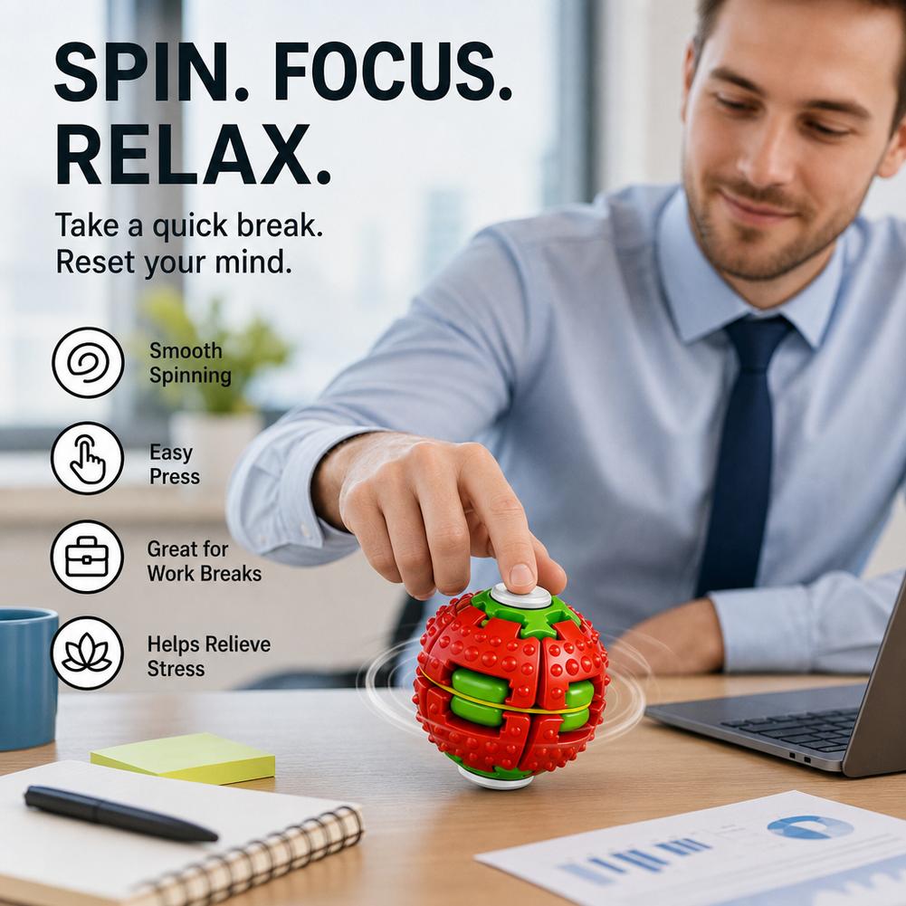 Portable Spinning Gear Fidget  - đánh giá và giá Desk Setup Gear