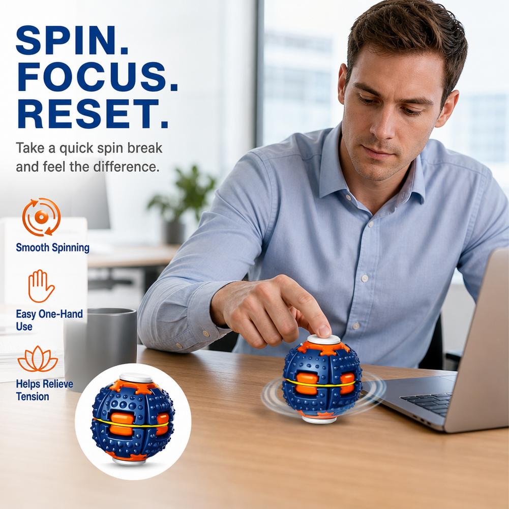 Portable Spinning Gear Fidget  - đánh giá và giá Desk Setup Gear