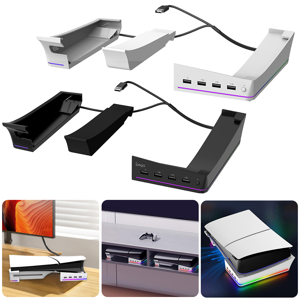 Horizontal Game Console Base S - đánh giá và giá Desk Setup Hub
