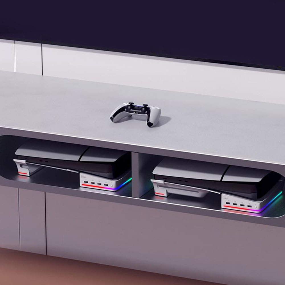Horizontal Game Console Base S - đánh giá và giá Desk Setup Hub