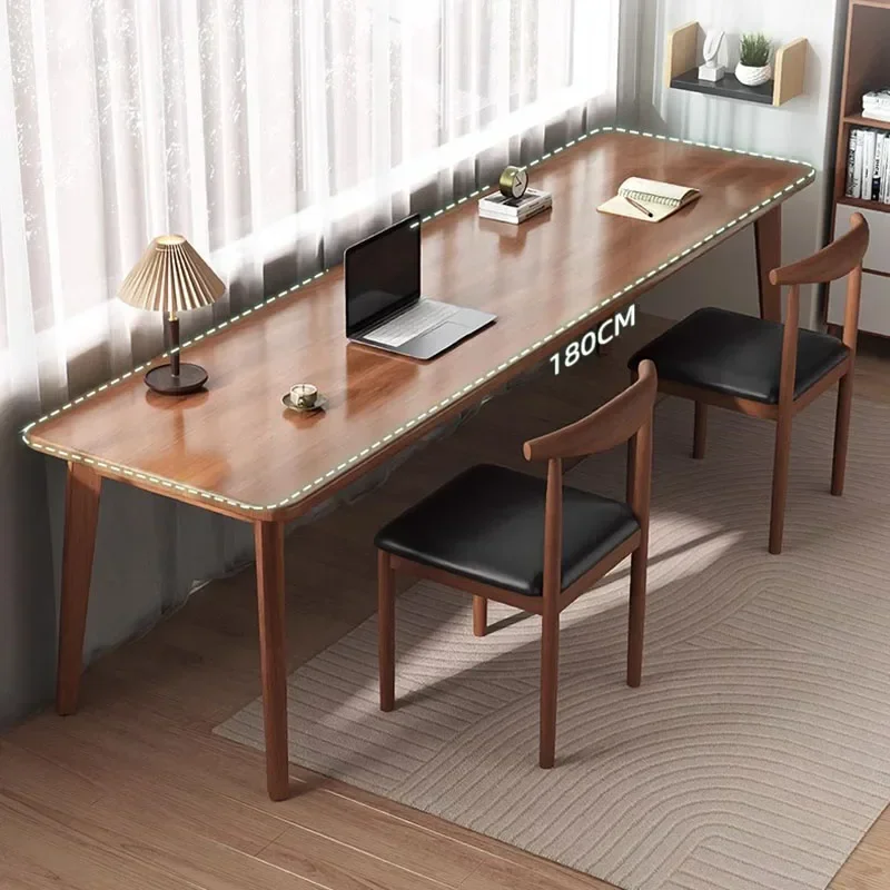 Long Writing Office Desk Stora - đánh giá và giá Desk Setup No Monitor
