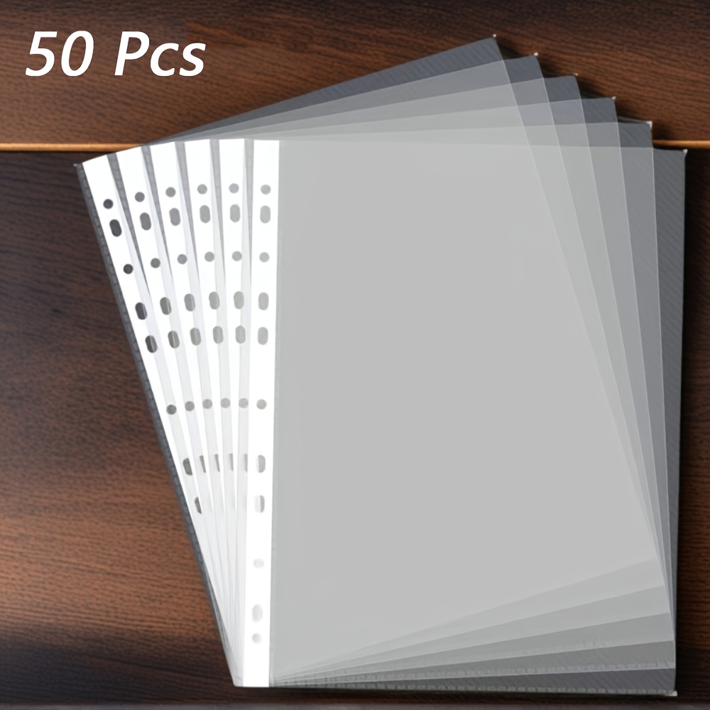50 A4 Transparent Plastic Fold - đánh giá và giá Ring Binder Box