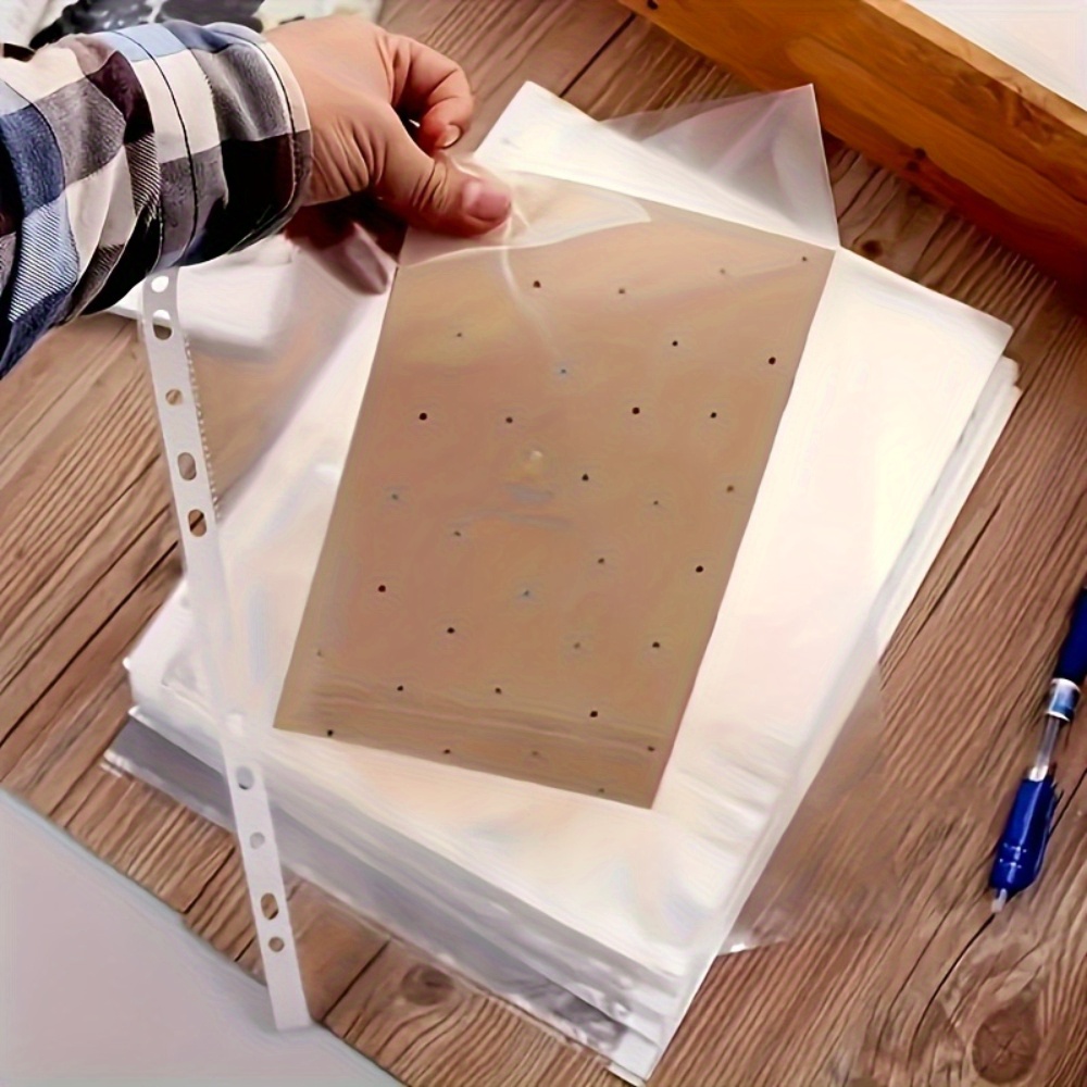 50 A4 Transparent Plastic Fold - đánh giá và giá Ring Binder Box